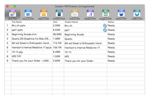 Cisdem PDFCreator screenshot 1