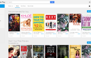 Google Play Books screenshot 1