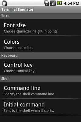 Android Terminal Emulator: Android-Terminal-Emulator - A VT-100 ...