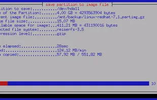 Partimage screenshot 3