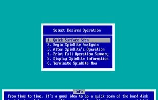 SpinRite screenshot 1