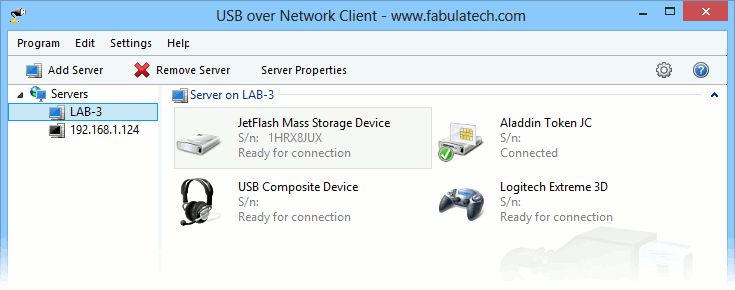 USB over Network and Similar Software |