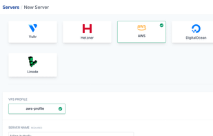 Chose your favor cloud provider or bring your own custom provider