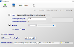 Audio Converter 4dots screenshot 3