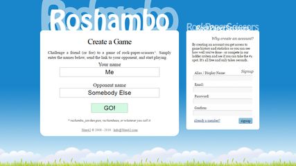 Roshambo.me screenshot 1