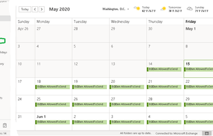 OffHours for Outlook screenshot 1