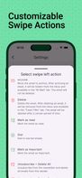 Custom Swipe Actions