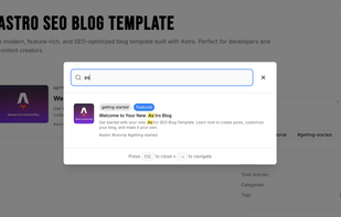 Astro SEO Blog screenshot 1