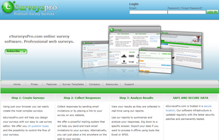 eSurveysPro.com screenshot 1