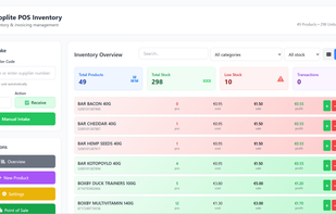 ShopLite POS screenshot 1