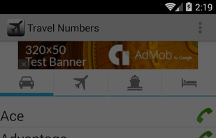 Travel Numbers screenshot 1
