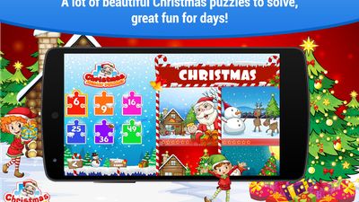 Christmas Games Puzzles for kids Android