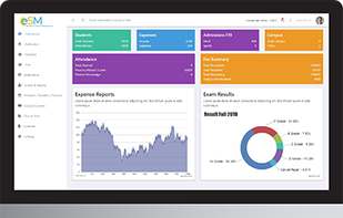 Online School Information Management System screenshot 1