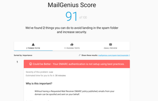 MailGenius screenshot 2