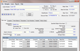 EZLease screenshot 1