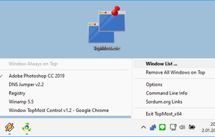 Window TopMost Control screenshot 1