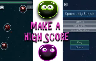 Space Jelly Bubble screenshot 1