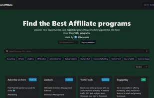 Find Affiliate screenshot 1