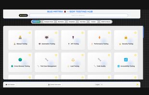 Bug Matrix The Ultimate All-in-One Testing Hub | 360+ Tools for QA, Dev, and Security Testing