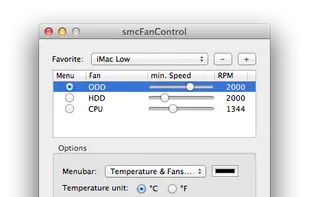 smcFanControl screenshot 1