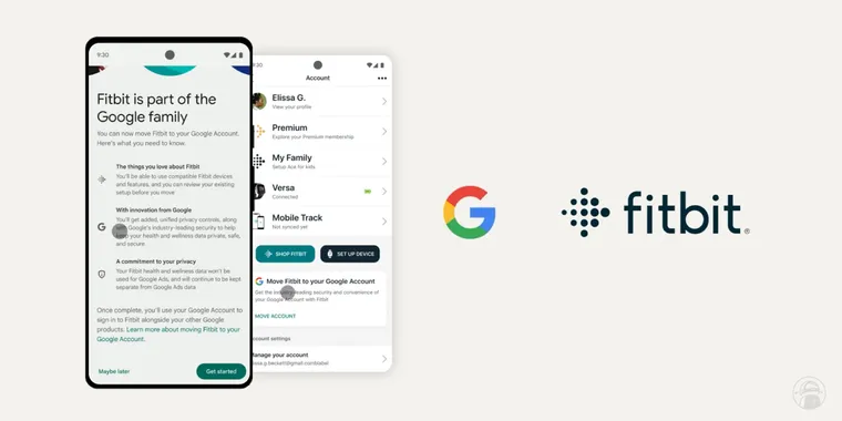 Google initiates the enforcement of Google Accounts over original Fitbit accounts for new users, and encourages previous users to migrate now image