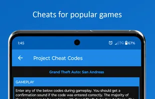 Project Cheat Codes screenshot 1