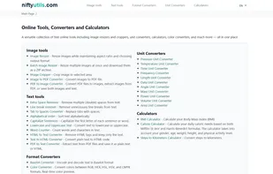 NiftyUtils.com screenshot 1