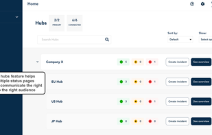 StatusHub screenshot 2