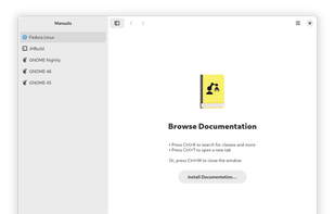 Manuals screenshot 1