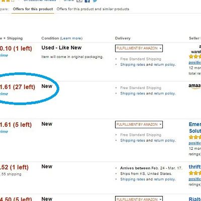 Inventoy Spy shows the remaining product stock on the same listing page.
