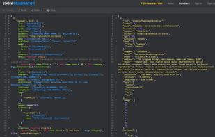 JSON Generator screenshot 1