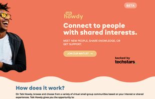 Talk Howdy Homepage