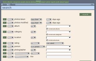 Search Screen