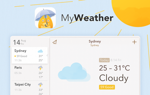 MyWeather screenshot 1