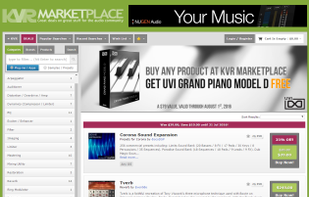 KVR Marketplace screenshot 1