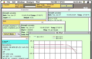 McCAD 3SPICE screenshot 1
