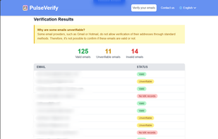 Pulse Verify screenshot 1