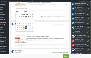 Blog2Social screenshot 1