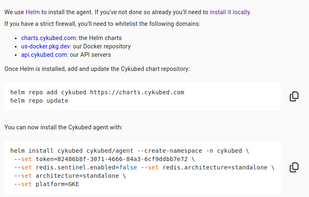 Simple installation using Helm