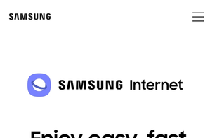 Samsung Internet screenshot 1