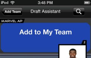 Fantasy Football Draft Assistant screenshot 1