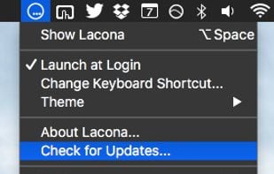 Lacona screenshot 2