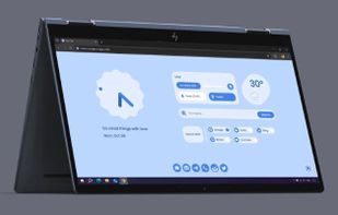 MYNT: Material You New Tab screenshot 1
