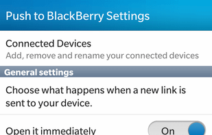 Push To BlackBerry screenshot 2