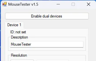 MouseTester Software Reloaded screenshot 1