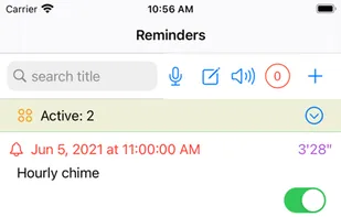 Frog Reminders: Alarm Clock screenshot 1
