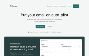 Recurrr screenshot 1