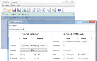 Multi Port Forwarder screenshot 1
