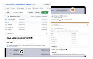 GitHub/GitLab workflow: Make students well prepared for working in industry.
