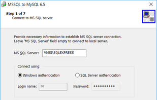 MSSQL-MySQL Sync screenshot 1